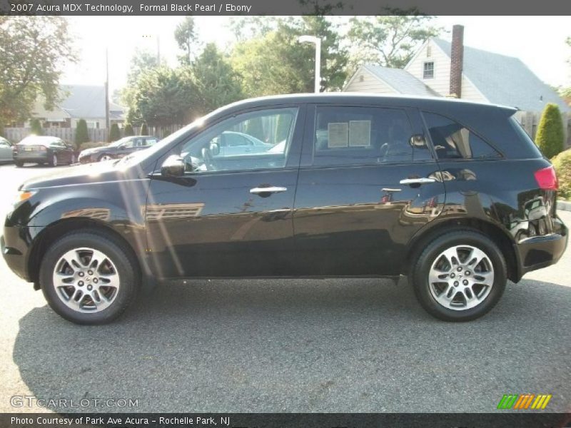 Formal Black Pearl / Ebony 2007 Acura MDX Technology