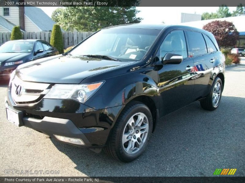 Formal Black Pearl / Ebony 2007 Acura MDX Technology