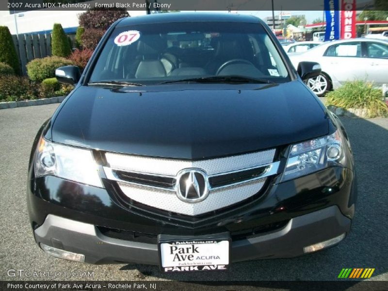 Formal Black Pearl / Ebony 2007 Acura MDX Technology