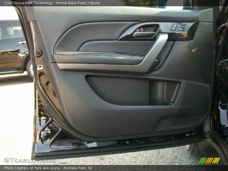 Formal Black Pearl / Ebony 2007 Acura MDX Technology