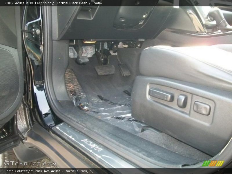Formal Black Pearl / Ebony 2007 Acura MDX Technology