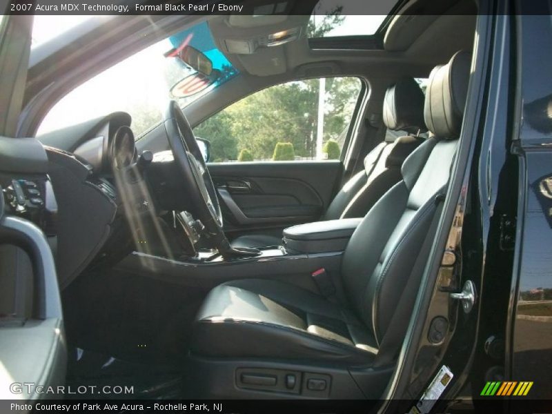 Formal Black Pearl / Ebony 2007 Acura MDX Technology