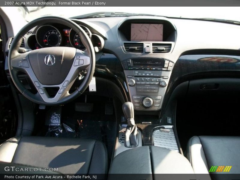 Formal Black Pearl / Ebony 2007 Acura MDX Technology