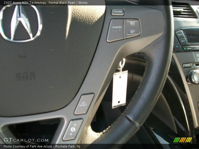 Formal Black Pearl / Ebony 2007 Acura MDX Technology