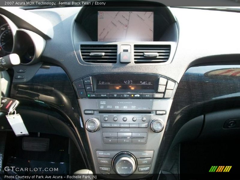 Formal Black Pearl / Ebony 2007 Acura MDX Technology