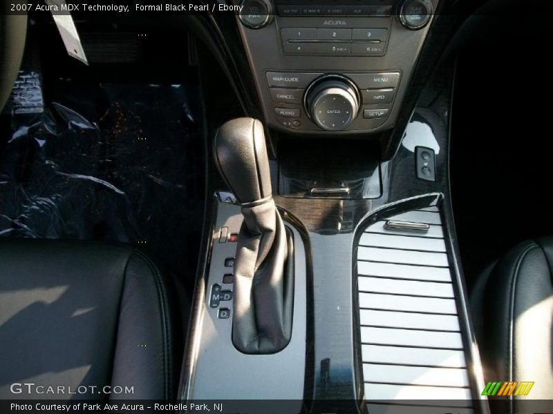 Formal Black Pearl / Ebony 2007 Acura MDX Technology