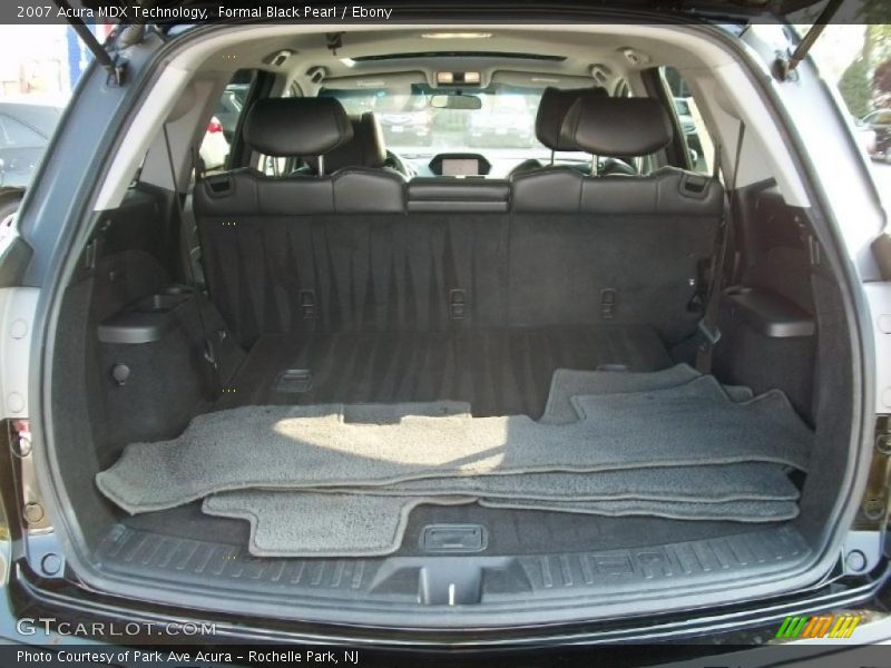 Formal Black Pearl / Ebony 2007 Acura MDX Technology