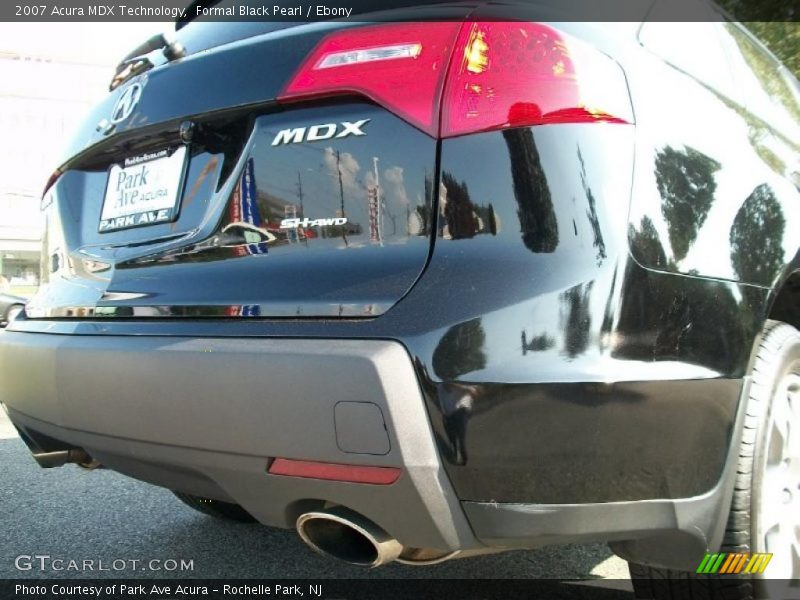 Formal Black Pearl / Ebony 2007 Acura MDX Technology