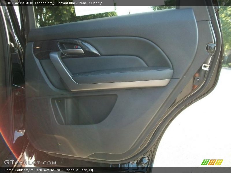 Formal Black Pearl / Ebony 2007 Acura MDX Technology