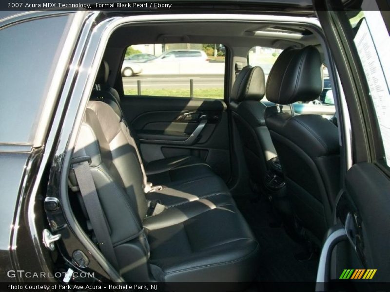 Formal Black Pearl / Ebony 2007 Acura MDX Technology