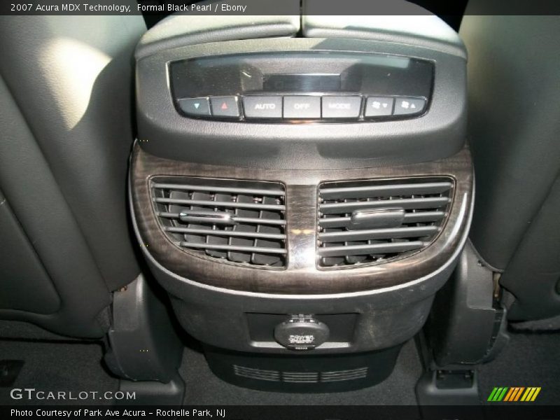 Formal Black Pearl / Ebony 2007 Acura MDX Technology