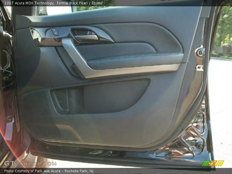 Formal Black Pearl / Ebony 2007 Acura MDX Technology