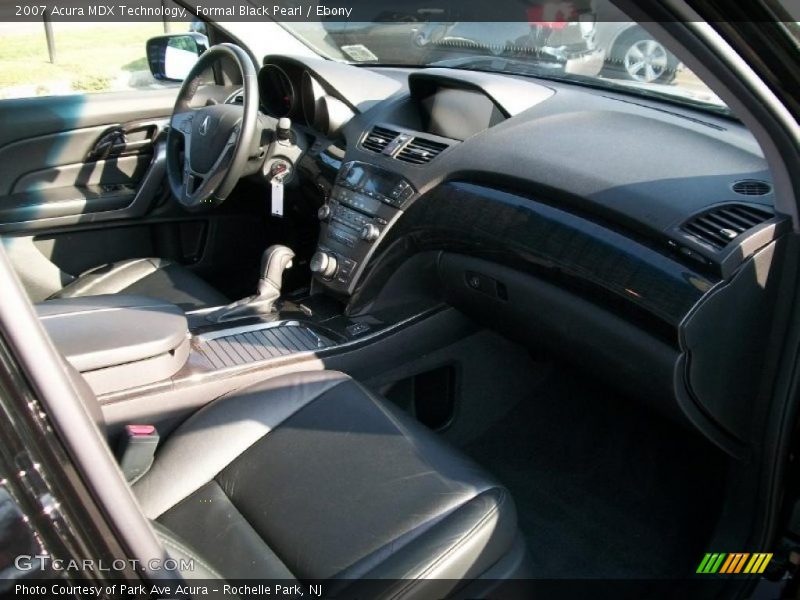Formal Black Pearl / Ebony 2007 Acura MDX Technology