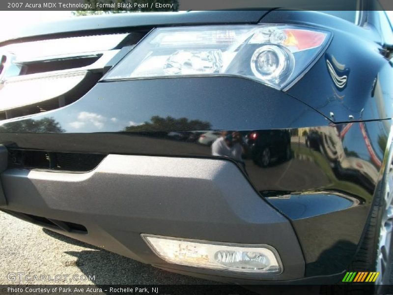 Formal Black Pearl / Ebony 2007 Acura MDX Technology