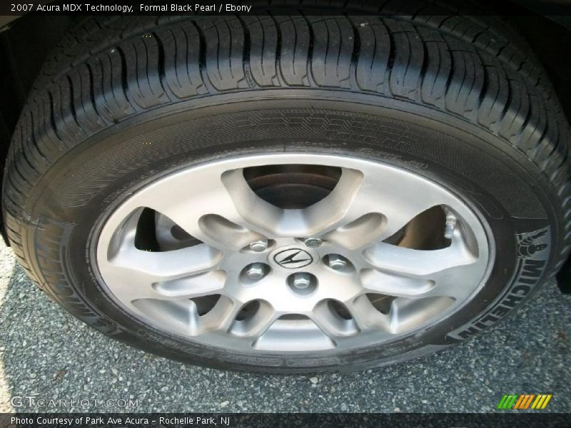 Formal Black Pearl / Ebony 2007 Acura MDX Technology