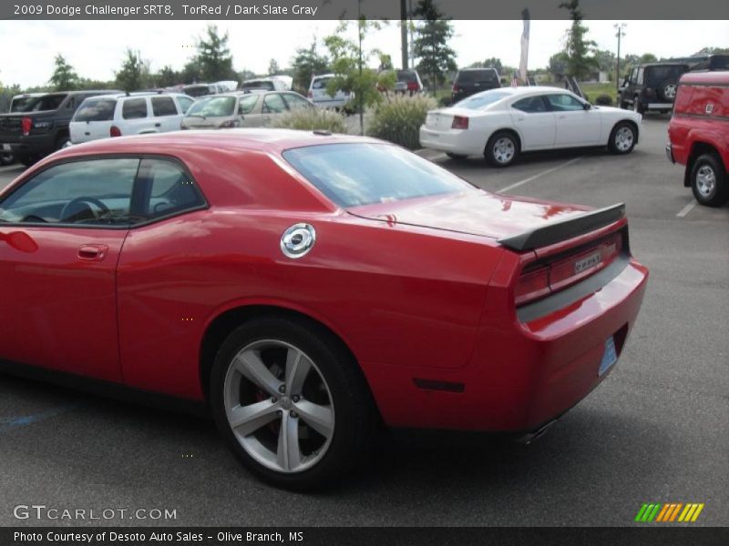 TorRed / Dark Slate Gray 2009 Dodge Challenger SRT8
