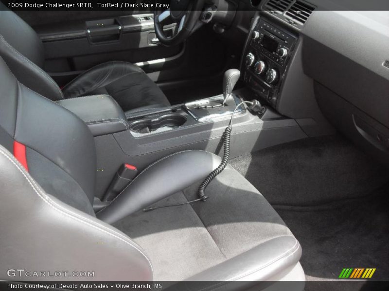 TorRed / Dark Slate Gray 2009 Dodge Challenger SRT8