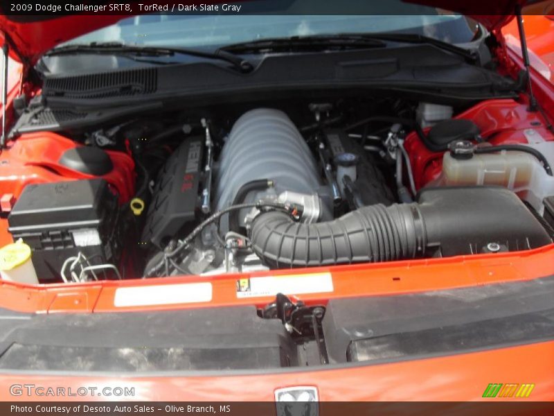 TorRed / Dark Slate Gray 2009 Dodge Challenger SRT8