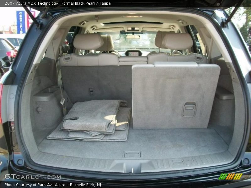 Formal Black Pearl / Taupe 2007 Acura MDX Technology