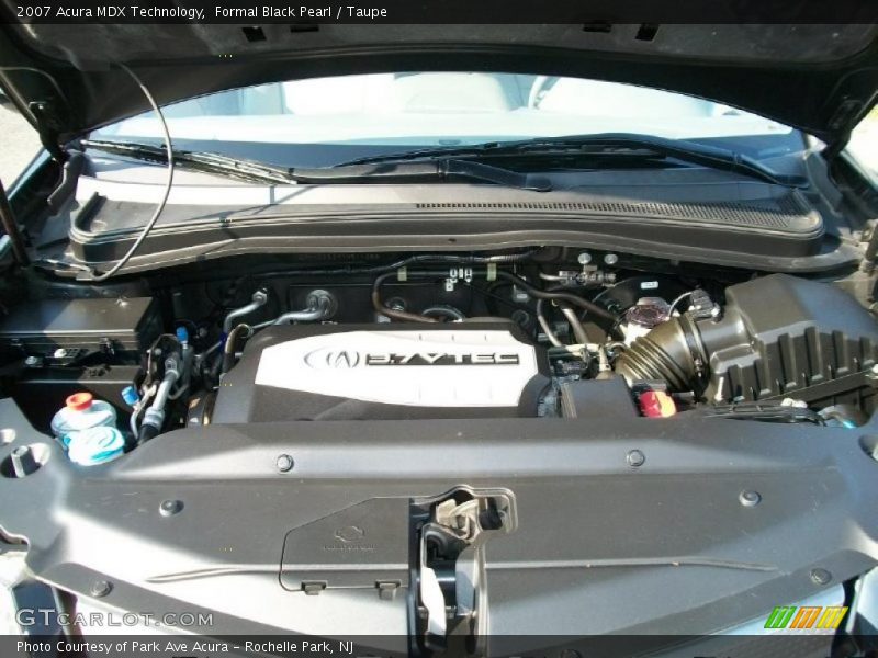 Formal Black Pearl / Taupe 2007 Acura MDX Technology