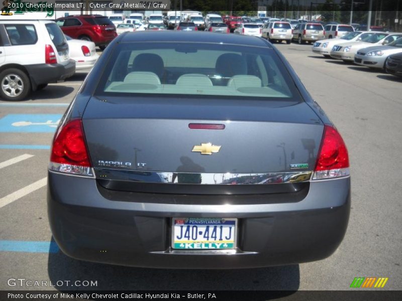 Cyber Gray Metallic / Gray 2010 Chevrolet Impala LT