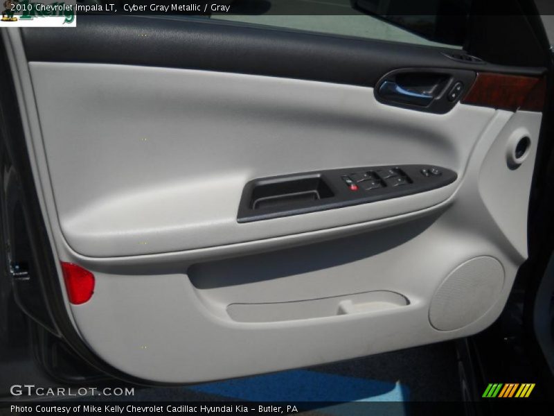 Cyber Gray Metallic / Gray 2010 Chevrolet Impala LT