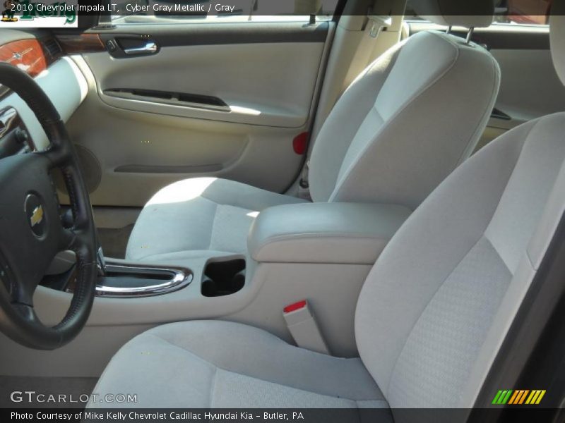 Cyber Gray Metallic / Gray 2010 Chevrolet Impala LT