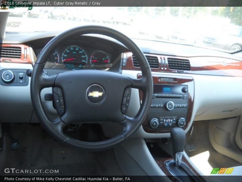 Cyber Gray Metallic / Gray 2010 Chevrolet Impala LT