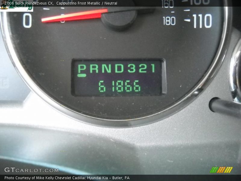 Cappuccino Frost Metallic / Neutral 2006 Buick Rendezvous CX