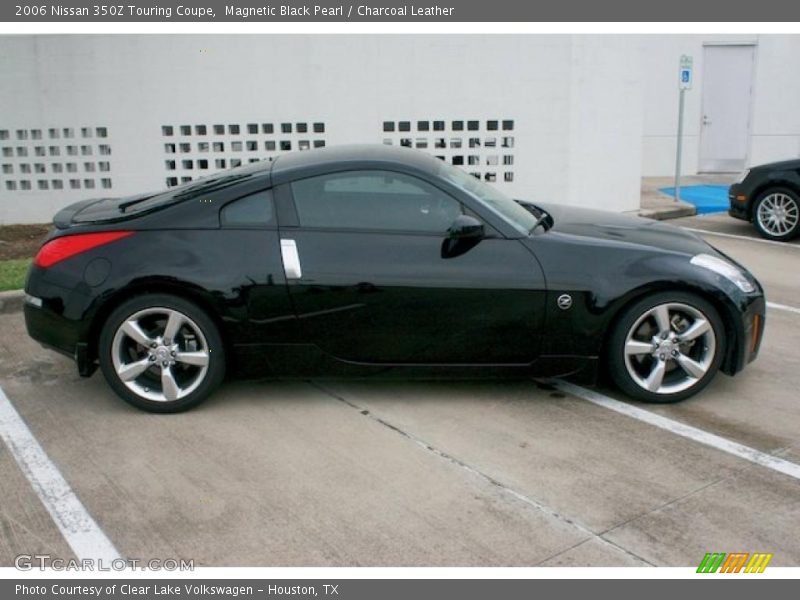 Magnetic Black Pearl / Charcoal Leather 2006 Nissan 350Z Touring Coupe