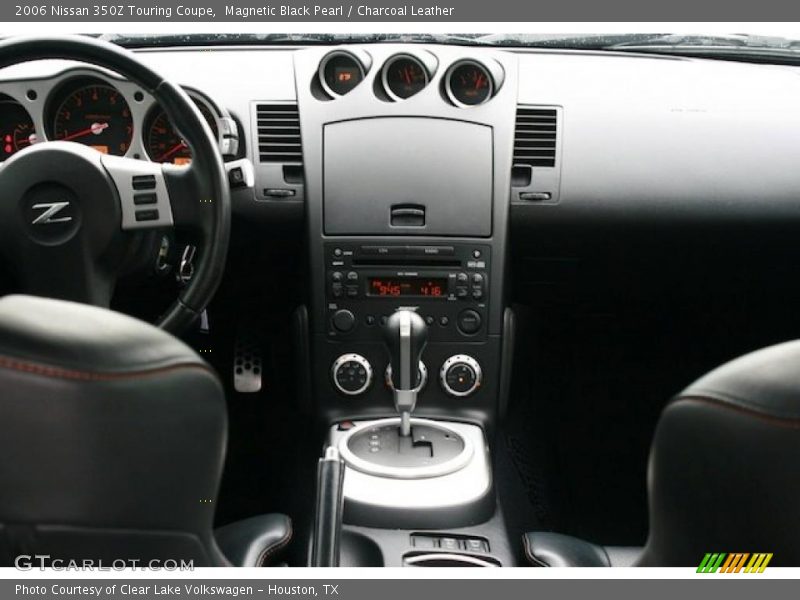 Magnetic Black Pearl / Charcoal Leather 2006 Nissan 350Z Touring Coupe