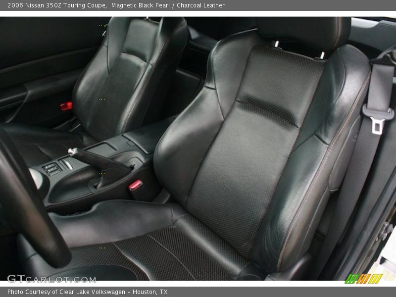 Magnetic Black Pearl / Charcoal Leather 2006 Nissan 350Z Touring Coupe