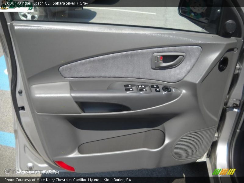 Sahara Silver / Gray 2006 Hyundai Tucson GL