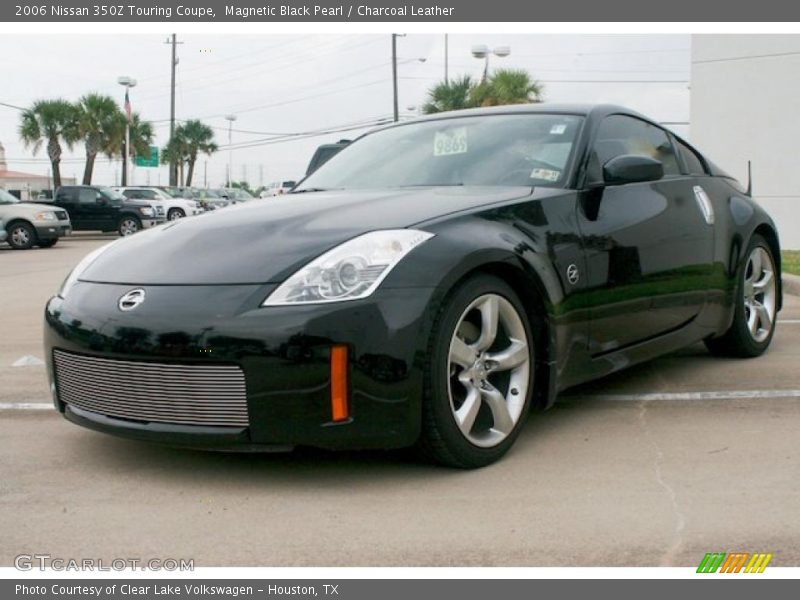 Magnetic Black Pearl / Charcoal Leather 2006 Nissan 350Z Touring Coupe