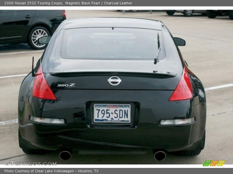 Magnetic Black Pearl / Charcoal Leather 2006 Nissan 350Z Touring Coupe