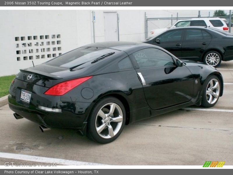 Magnetic Black Pearl / Charcoal Leather 2006 Nissan 350Z Touring Coupe