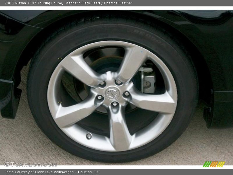 Magnetic Black Pearl / Charcoal Leather 2006 Nissan 350Z Touring Coupe