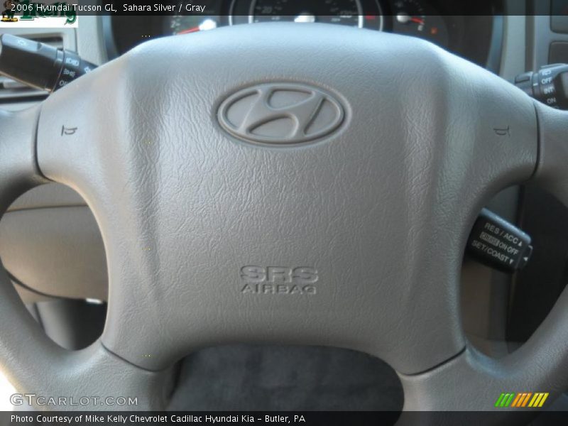 Sahara Silver / Gray 2006 Hyundai Tucson GL