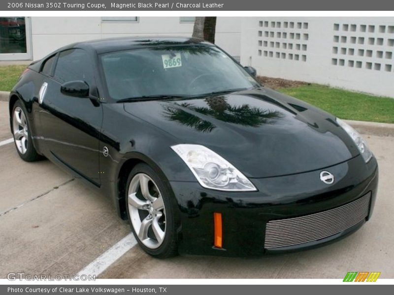 Magnetic Black Pearl / Charcoal Leather 2006 Nissan 350Z Touring Coupe