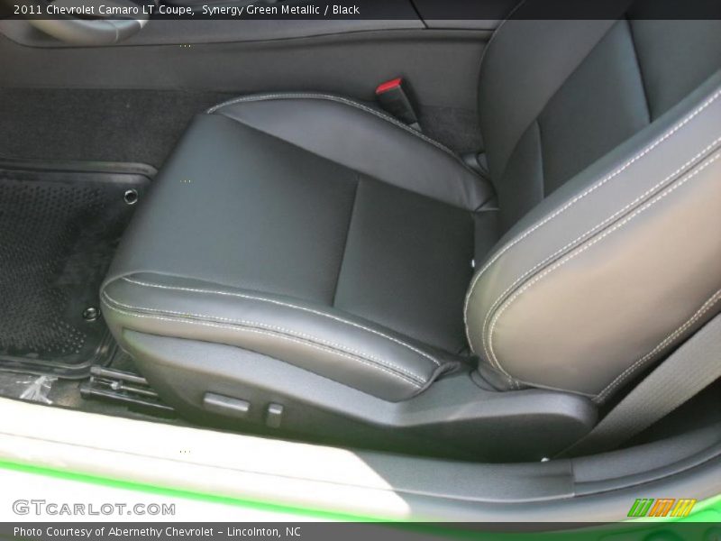 Synergy Green Metallic / Black 2011 Chevrolet Camaro LT Coupe