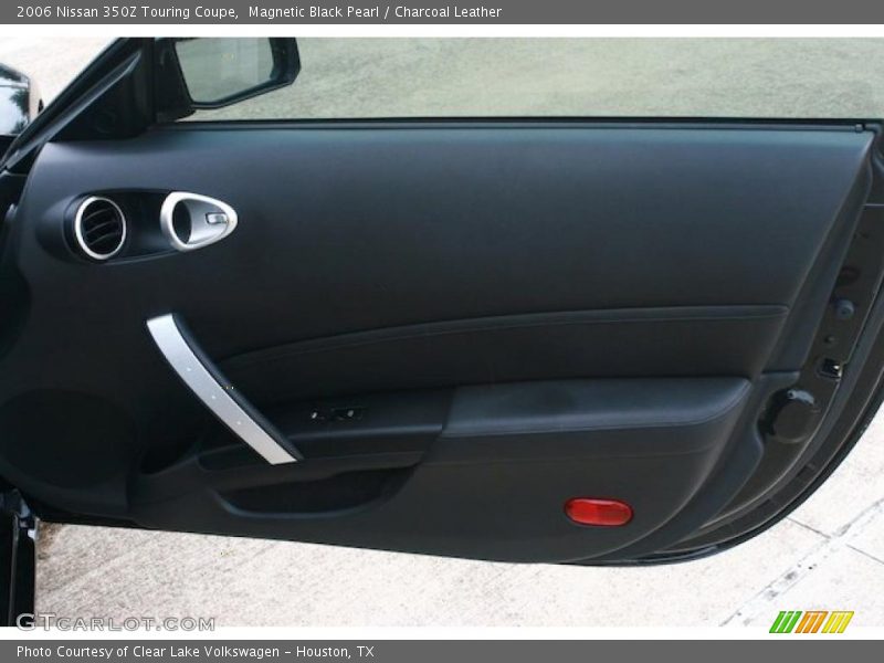 Magnetic Black Pearl / Charcoal Leather 2006 Nissan 350Z Touring Coupe