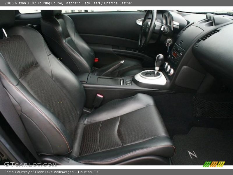 Magnetic Black Pearl / Charcoal Leather 2006 Nissan 350Z Touring Coupe