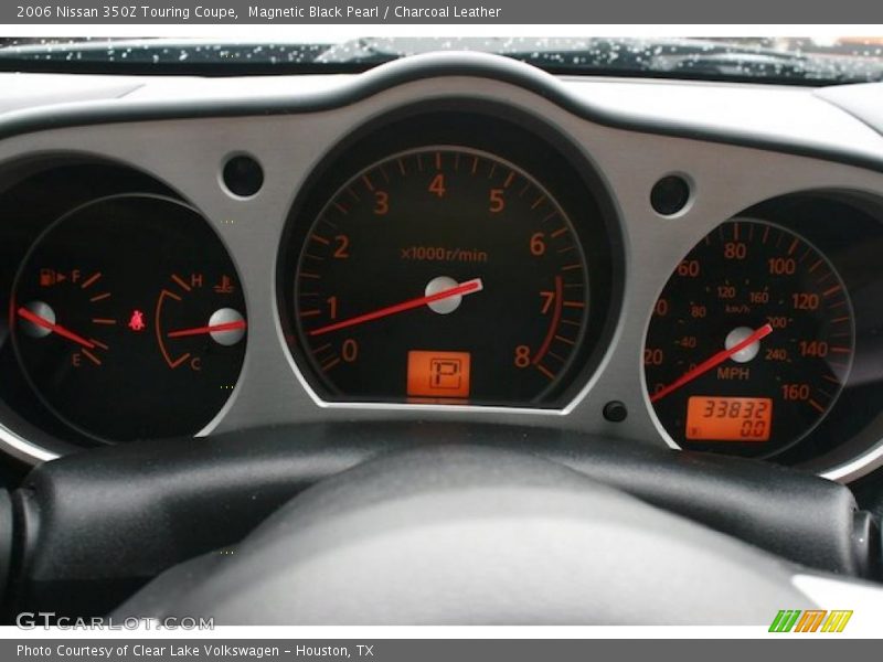 Magnetic Black Pearl / Charcoal Leather 2006 Nissan 350Z Touring Coupe