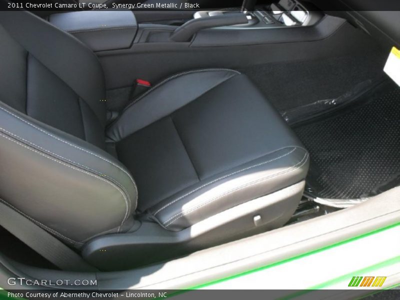 Synergy Green Metallic / Black 2011 Chevrolet Camaro LT Coupe