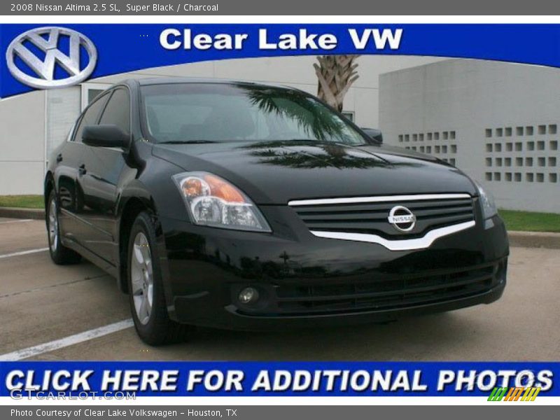 Super Black / Charcoal 2008 Nissan Altima 2.5 SL