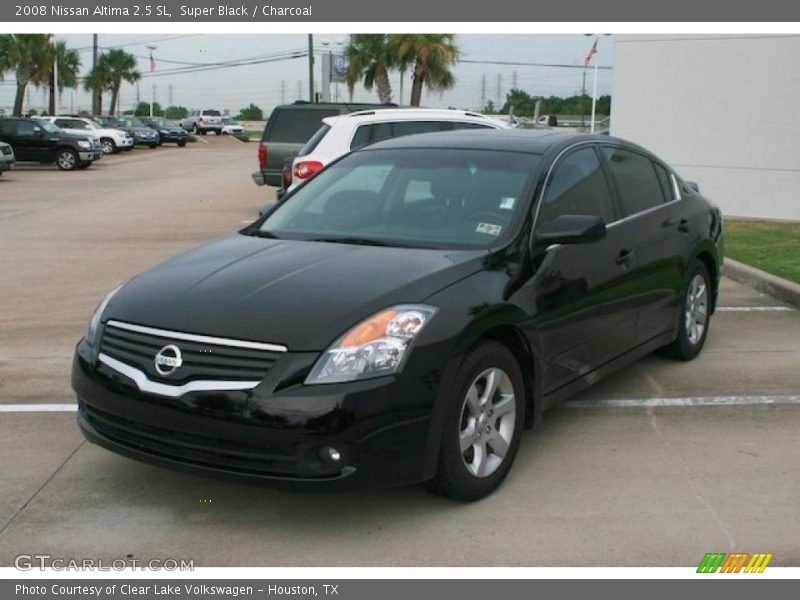 Super Black / Charcoal 2008 Nissan Altima 2.5 SL