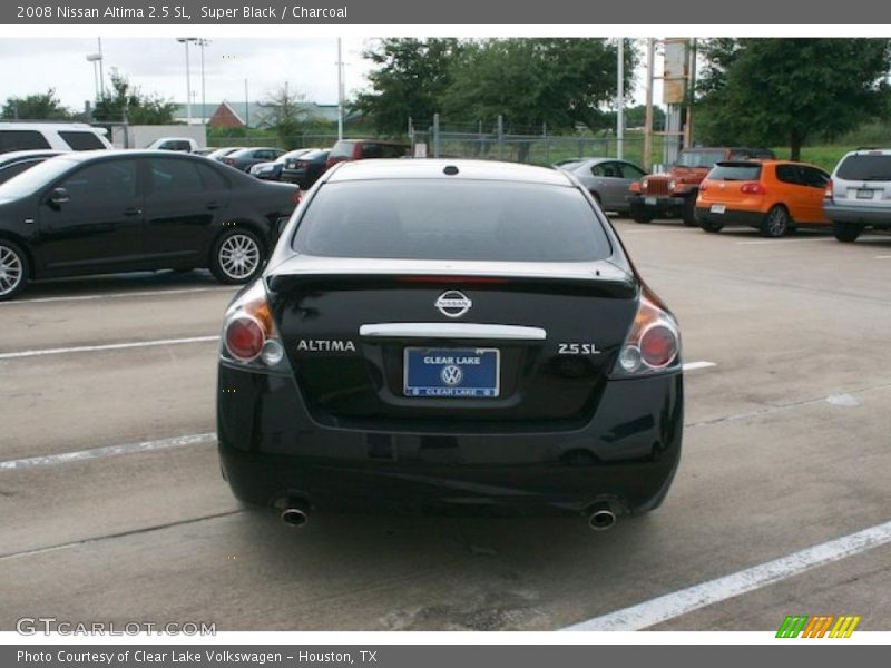 Super Black / Charcoal 2008 Nissan Altima 2.5 SL