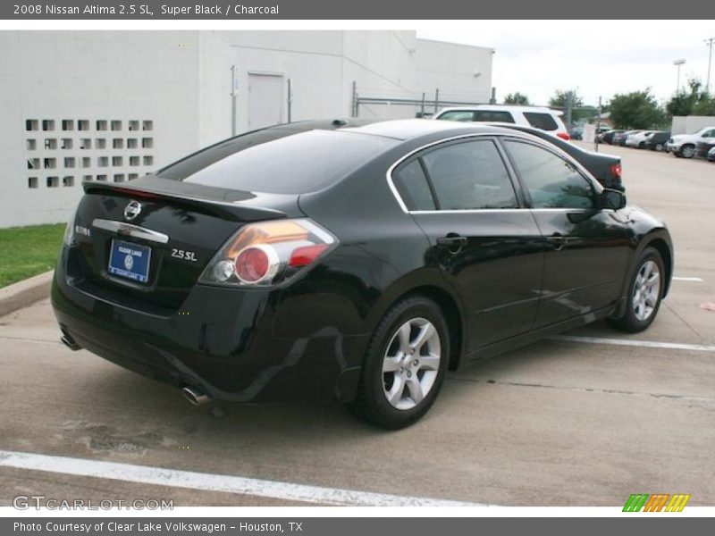 Super Black / Charcoal 2008 Nissan Altima 2.5 SL