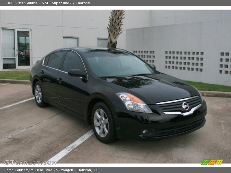 Super Black / Charcoal 2008 Nissan Altima 2.5 SL