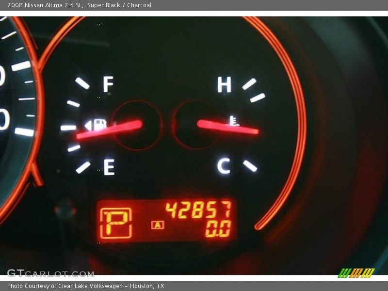 Super Black / Charcoal 2008 Nissan Altima 2.5 SL